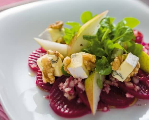[Schnell &amp; einfach] Rote-Bete-Carpaccio mit Walnusskäse | LIDL Kochen