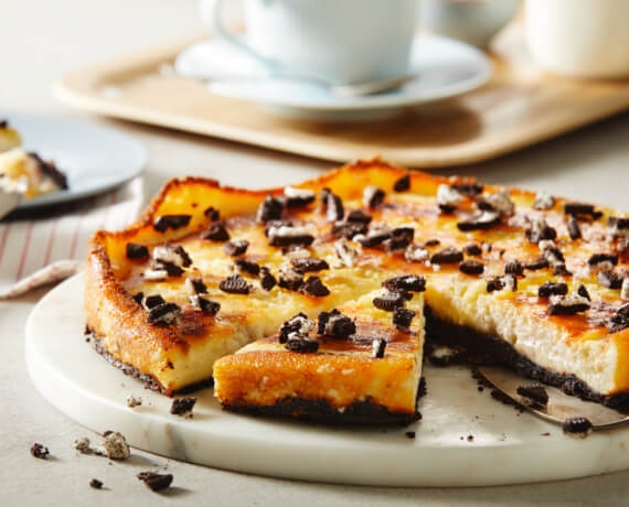 Veganer Cream Cookie Cake