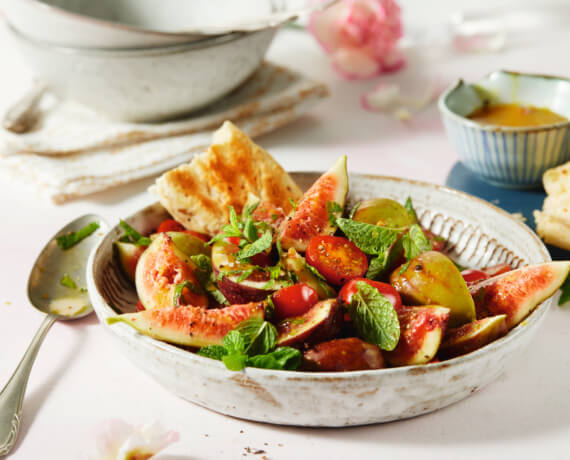 Feigensalat mit Cherrytomaten