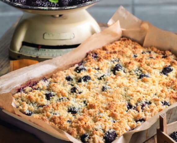 Brombeer-Streusel-Kuchen