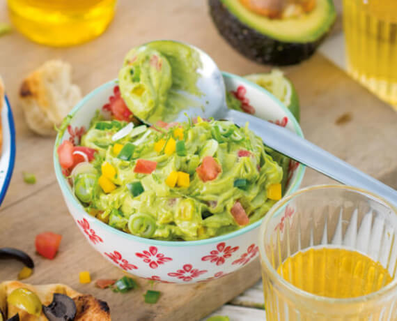 Bunte Guacamole