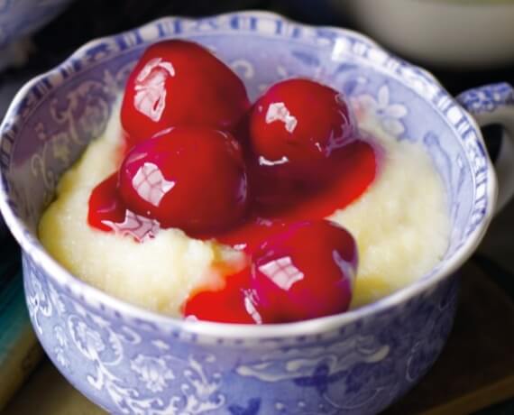 [Schnell &amp; einfach] Grießpudding mit heißen Kirschen | LIDL Kochen