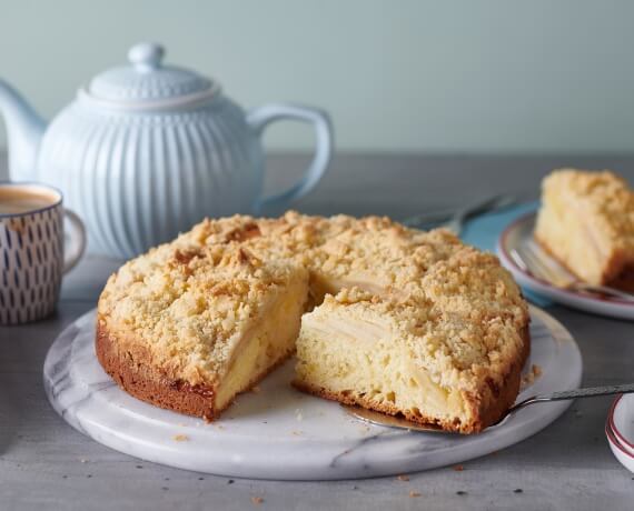 Apfelkuchen mit Streuseln