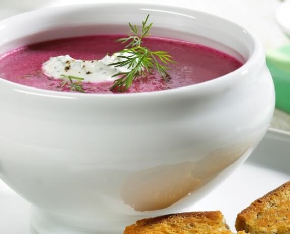 [Schnell &amp; einfach] Rote-Bete-Suppe mit Dillcreme | LIDL Kochen