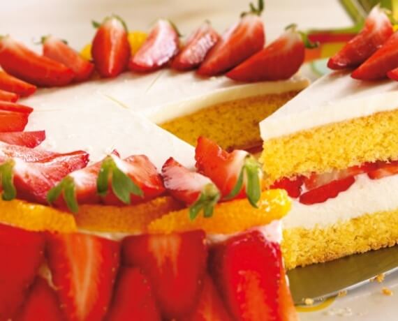 [Schnell &amp; einfach] Orangen-Erdbeer-Torte | LIDL Kochen