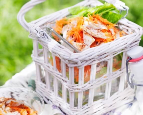 [Schnell &amp; einfach] Karotten-Puten-Salat mit Minzdressing | LIDL Kochen