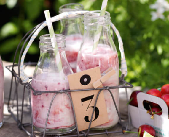 [Schnell &amp; einfach] Kirsch-Joghurt-Drink | LIDL Kochen