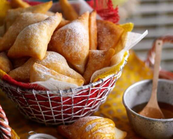 Sopapillas (frittierte Teighappen)