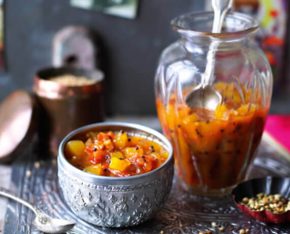 Tomaten-Mango-Chutney