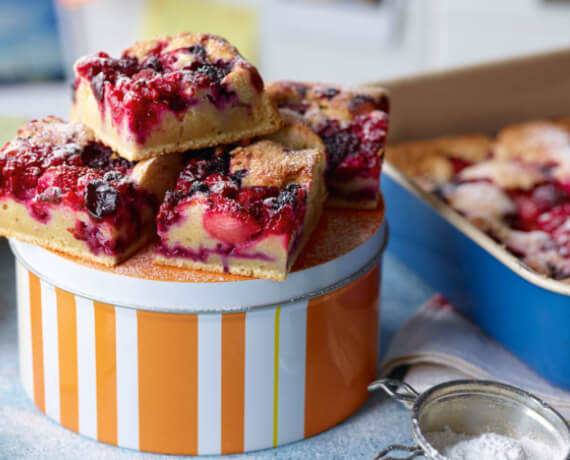 [Schnell &amp; einfach] Beerenkuchen vom Blech | LIDL Kochen
