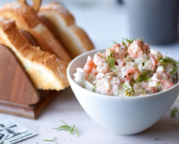 [Schnell &amp; einfach] Garnelensalat mit Apfel und Dill | LIDL Kochen