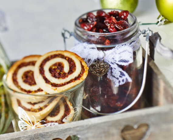 Cranberry-Schnecken