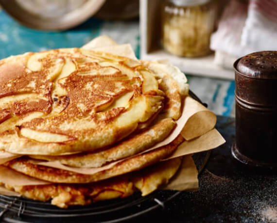 [Schnell &amp; einfach] Pfannkuchen mit Äpfeln | LIDL Kochen