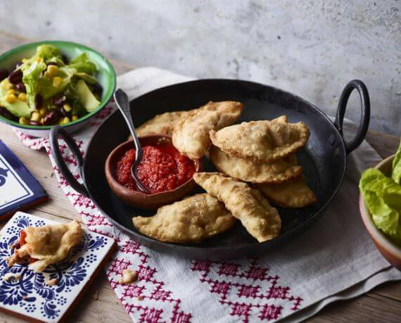 Empanadas mit Hähnchenfüllung