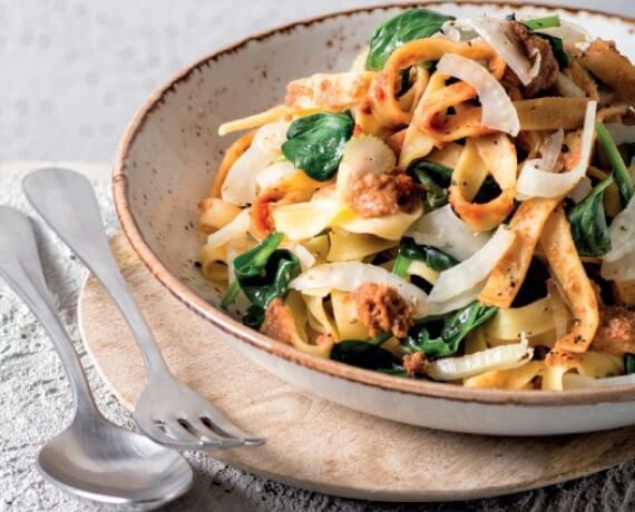 [Schnell &amp; einfach] Tagliatelle mit Pesto rosso | LIDL Kochen