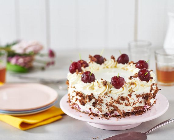 Herzhafte Schwarzwälder Kirschtorte als Aprilscherz