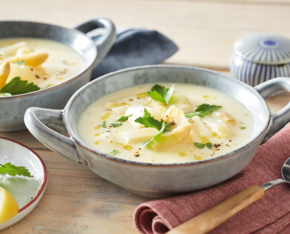 Spargelcremesuppe-Rezept