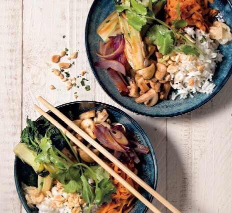 Vegetarisches Bibimbap