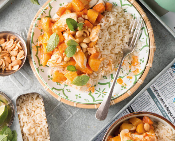 [Schnell &amp; einfach] indisches Hähnchen Curry Erdnuss | LIDL Kochen