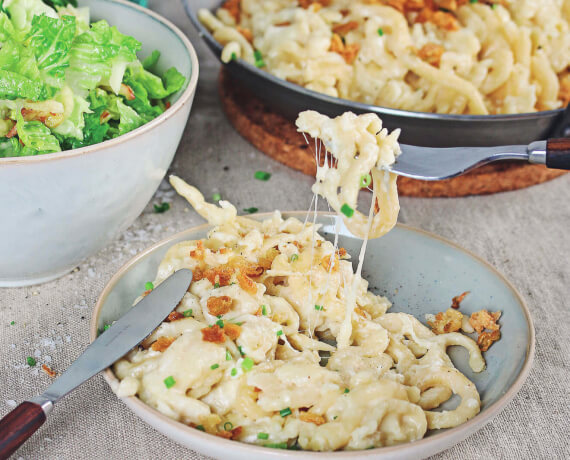 [Schnell &amp; einfach] Käsespätzle mit Röstzwiebeln | LIDL Kochen