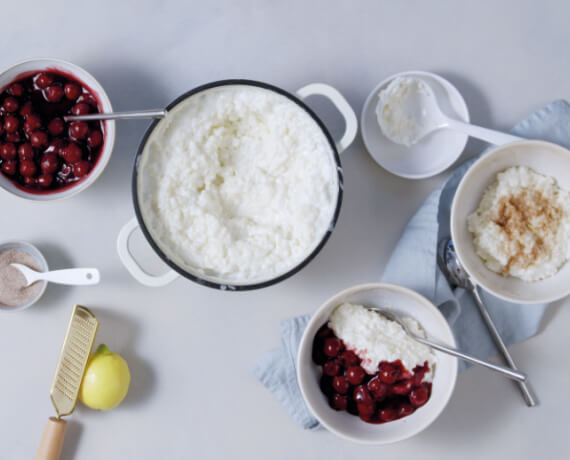 Dies ist Schritt Nr. 2 der Anleitung, wie man das Rezept Milchreis Grundrezept zubereitet.