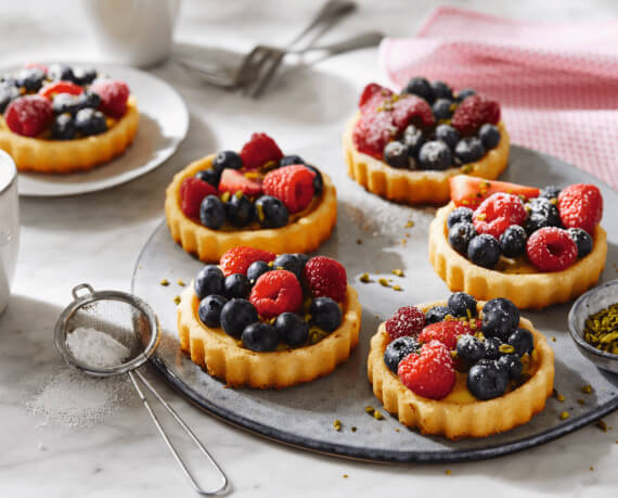 Mini-Tartelettes mit Beeren