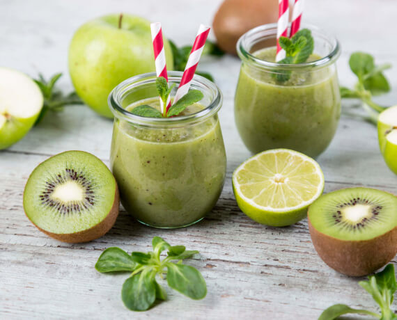 Kiwi-Minze-Smoothie