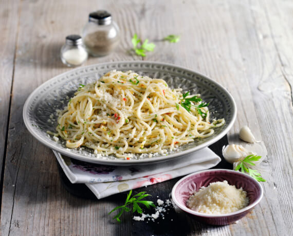 Spaghetti aglio e olio