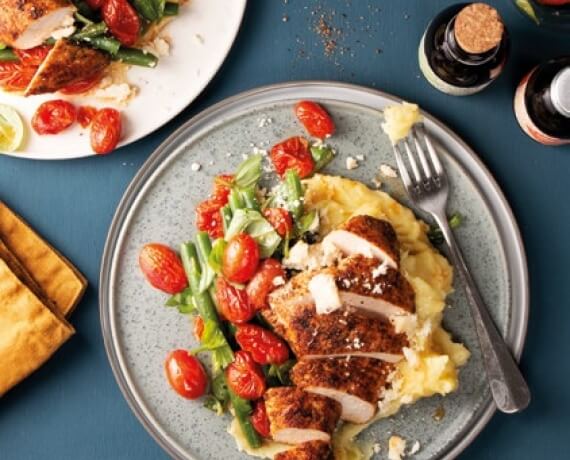 Schnell Einfach Pute Kartoffelbrei Tomate Bohnen Lidl Kochen