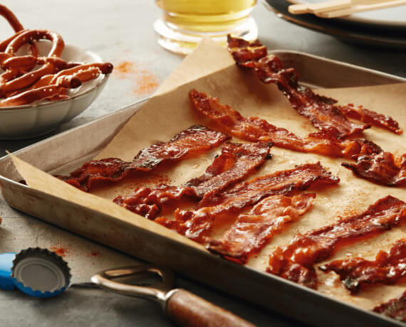 Kandierter Bacon