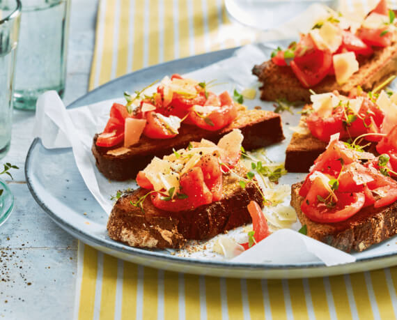 Krosses Tomatenbrot