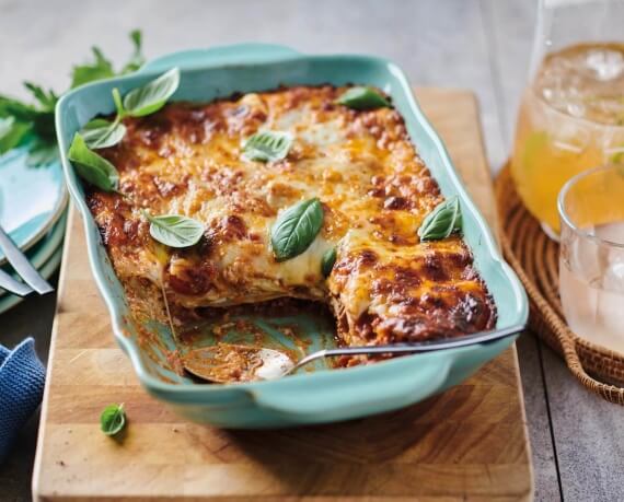 Schnelle Lasagne Bolognese