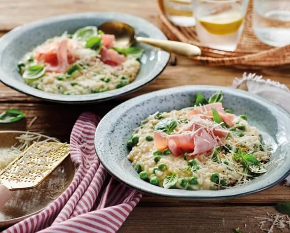 Risi-Bisi & Prosciutto-Schinken