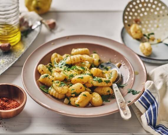 Gnocchi al limone