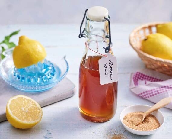 Zitronensirup Rezept