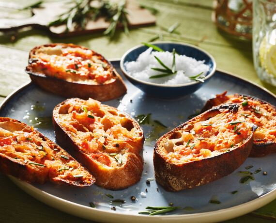 Pa amb Oli – Mallorquinisches Röstbrot mit Tomate und Knoblauch