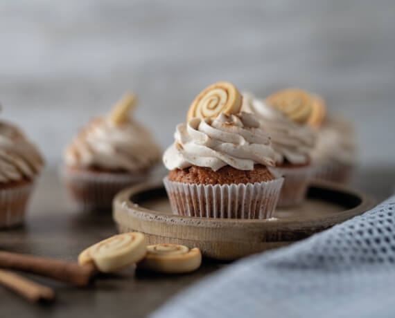 Zimtschnecken Cupcakes