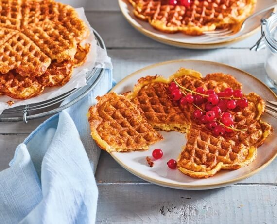 Low-Fat-Waffeln