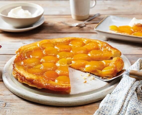 Aprikosen-Tarte-Tatin