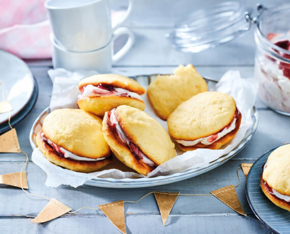 Himbeer-Whoopie-Pies