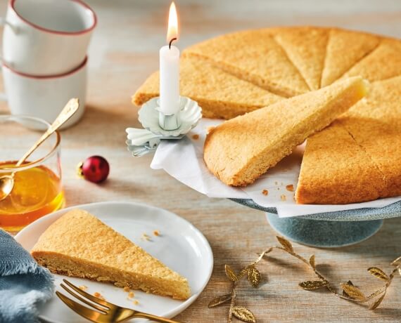 Mandel-Honig-Shortbread