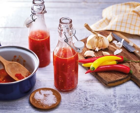 Sriracha-Saucen-Rezept zum Selbermachen