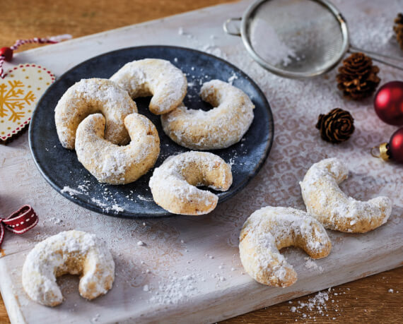 Glutenfreie Vanillekipferl