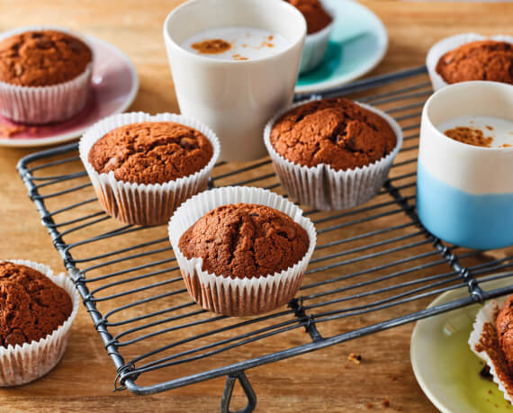 Glutenfreie Schoko-Muffins