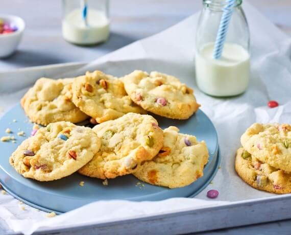 Cookies mit Schokolinsen