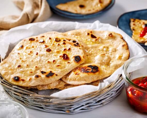 Chapattis (indisches Fladenbrot)