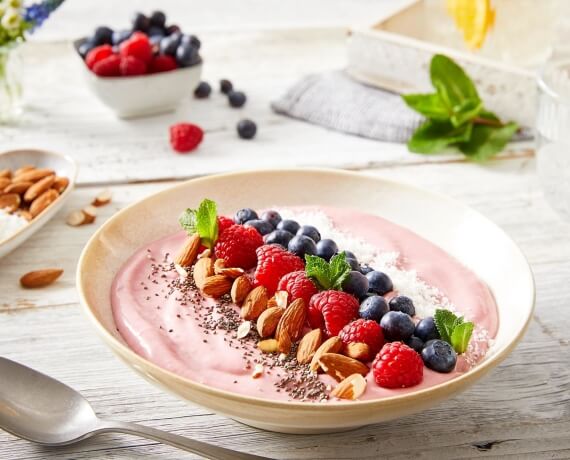 Beeren-Smoothie-Bowl