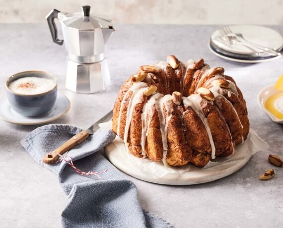 Monkey Bread mit Paranüssen