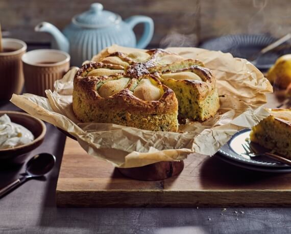 Saftiger Zucchini-Birnen-Kuchen