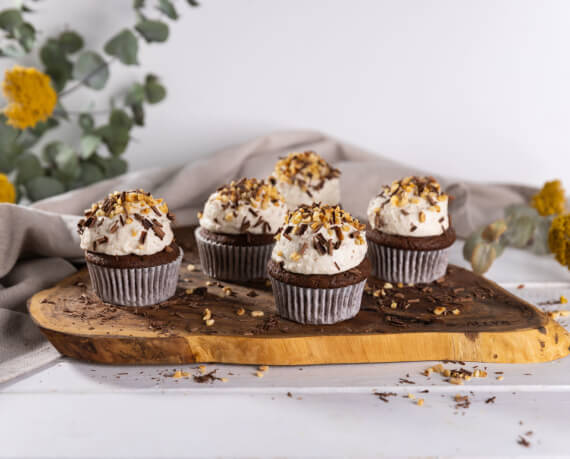 Bananen Split Cupcakes